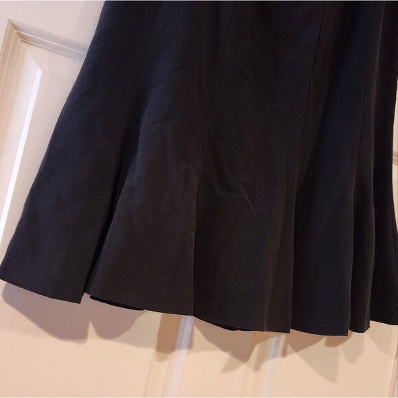 Focus 2000 Vintage black flare skirt size 8 - Picture 3 of 5
